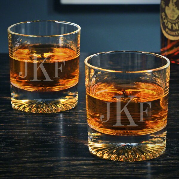 East Urban Home 8.5oz. Whiskey Glass Set & Reviews | Wayfair